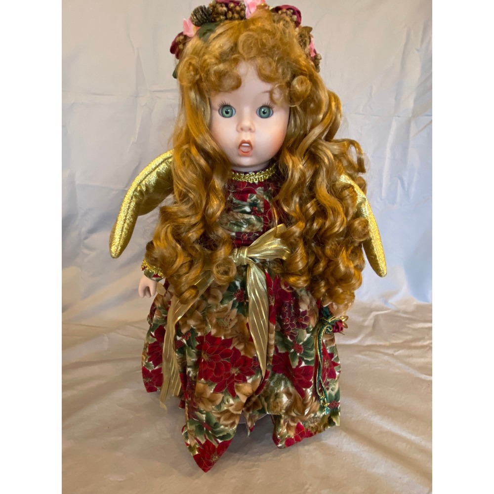 Goebel Angel Doll Gabriella Bette Ball Limited Edition Musical‎ Porcelain